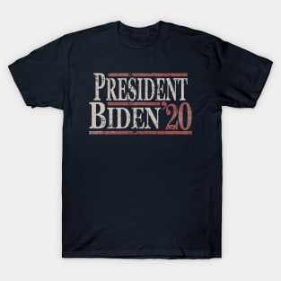 Distressed President Biden 2020 T-Shirt